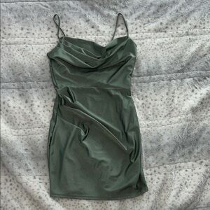 Windsor Olive Mini Dress